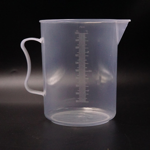 บีกเกอร์พลาสติกใสเกรดอาหารขนาด1000มล. สำหรับใช้ในห้องปฏิบัติการ - Product Image 6