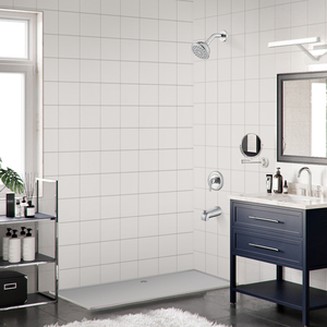 Bộ sen vòi tắm nóng lạnh gắn tường kiểu Mỹ, bộ sen tắm nhà tắm - Product Image 3