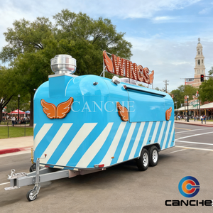 Carro de comida rápida, remolque de camión de comida, remolque de comida de concesión al aire libre más vendido/remolque de comida rápida móvil - Product Image 3