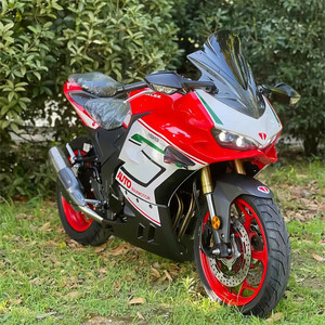 Moto <span class=keywords><strong>Ducati</strong></span> V4 1199S Jiaolong 400CC bicylindre refroidie par eau, moto sportive de grande cylindrée, Pit Bike lourde - Product Image 3