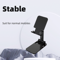 Support de téléphone portable pliable en plastique réglable, support de tablette mobile pliable, compatible avec tous les smartphones