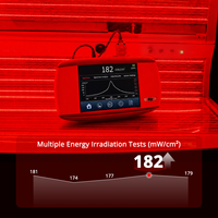 Tempat Tidur Terapi Cahaya Merah Bermotor untuk Seluruh Tubuh dengan Iradiasi Tinggi 180mW/cm² dan 42.240 LED untuk Pemulihan Olahraga