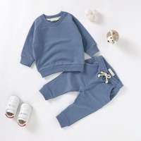 Nouvelle arrivée : Ensemble pull bébé unisexe en coton peigné pour l'hiver