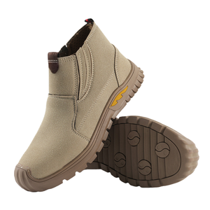 Zapatos <span class=keywords><strong>de</strong></span> <span class=keywords><strong>Seguridad</strong></span> <span class=keywords><strong>de</strong></span> Caña Alta para Hombre con Protección Anti-Impactos y Anti-Pinchazos para Taller y Operaciones <span class=keywords><strong>de</strong></span> Soldadura Eléctrica - Product Image 2