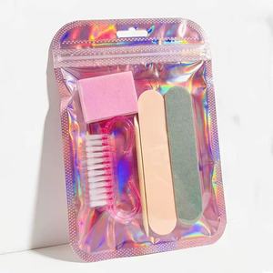 Complete <b>nail</b> art tool <b>kit</b>, <b>nail</b> sanding strips, mini <b>nail</b> filing set, double-sided manicure, buffing, and horn brush - Product Image 6