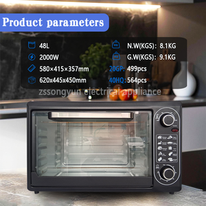 48L <span class=keywords><strong>2000W</strong></span> 220V grande capacité <span class=keywords><strong>four</strong></span> intelligent électrique petit appareil ménager <span class=keywords><strong>four</strong></span> de cuisson - Product Image 5
