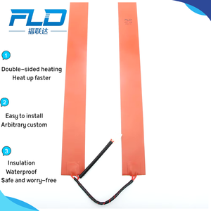 Ul chứng nhận 24V 12V 120V 220V sưởi ấm linh hoạt Pad Silicone cao su nóng yếu tố với nhiệt silicon Dải nóng - Product Image 3