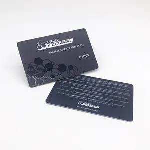 Custom Plastic Member Card With Embossing Card Number