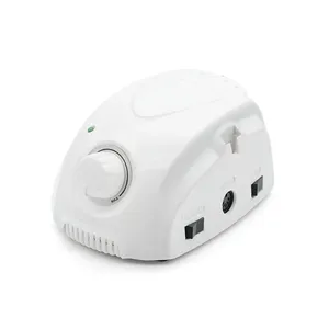 Machine de manucure professionnelle STRONG en acier inoxydable, polisseuse à ongles double embout, repousse-cuticules, outil électrique filaire pour ponçage et polissage - Product Image 3