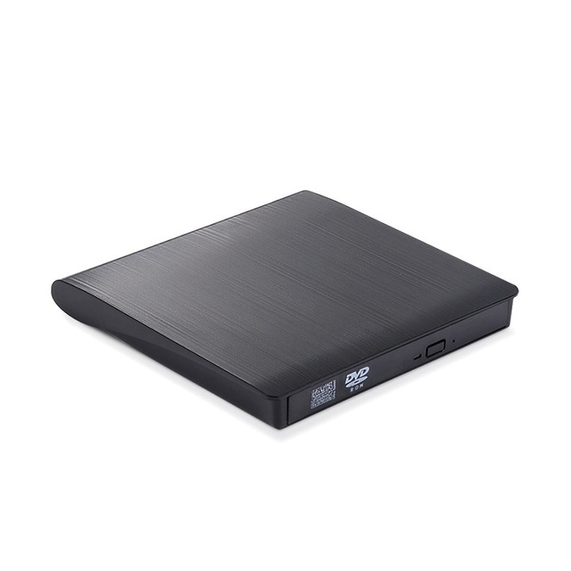 High-Speed USB 3.0 External DVD Drive Slim Portable CD/DVD Burner Reader for Laptop,PC,Plug Play,Universal Compatibility