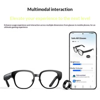 Lunettes intelligentes Meizu STARV MYVU AR avec contrôle tactile, charge Type-C, téléprompteur vocal, traduction simultanée en temps réel