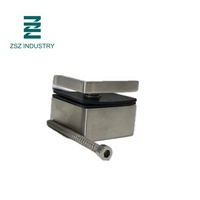 Support de fixation latéral en acier inoxydable 316 pour clôture de piscine / support de verre / poteau - Vente chaude
