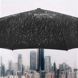 Ombrello pieghevole 3 ombrello con illuminazione a <span class=keywords><strong>LED</strong></span> con maniglia automatica impermeabile antivento con torcia elettrica - Product Image 5