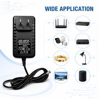 Prix d'usine, adaptateur secteur 9V 1A 9W AC DC, alimentation à découpage avec connecteurs DC interchangeables pour lampe de table LED