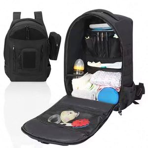 Échantillon gratuit : Sac à couches tactique pour homme, sac de maternité pour papa, sac de rangement pour maman et papa - Product Image 3