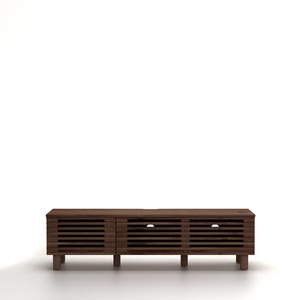 Meuble TV moderne en chêne du Pacifique avec rangement pour salon - Product Image 1