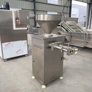 China Factory Supply Automatic Quantitative Twisting <b>Sausage</b> Filler <b>Stuffer</b> Machine Hydraulic Enema Machine for <b>Sausage</b> Filling - Product Image 5