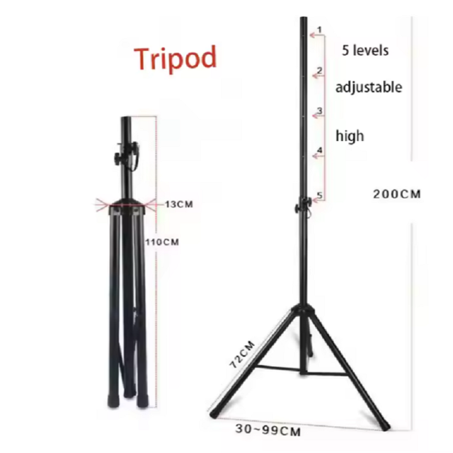 Thingsend XZ-Tripod Adjustable Tripod Stand for Wireless Communication Antenna Mount