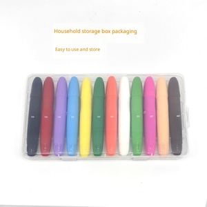 Conjunto de Lápis de Cera Laváveis em 12 Cores, Tamanho Jumbo, Não Tóxicos, para Crianças e Bebês, Materiais de Arte Escolar por Atacado - Product Image 5