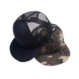 Casquette de sport d'extérieur à 6 panneaux en maille et tissu polyester, casquette de baseball tendance, logo et couleur personnalisés, casquette hip-hop - Product Image 6