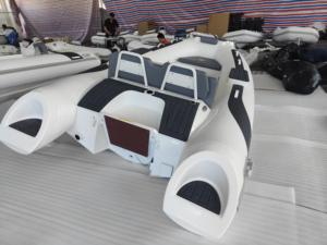 <span class=keywords><strong>WOLIN</strong></span> RIB-500 Certifié CE, Bateau Pneumatique de Pêche Durable en Hypalon PVC avec Plancher en Aluminium, Capacité 10-12 Personnes, Idéal pour la Navigation - Product Image 6