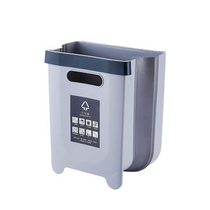 High Quality Household Kitchen Collapsible Hanging Plastic Folding Collapsible Mini Trash Bin