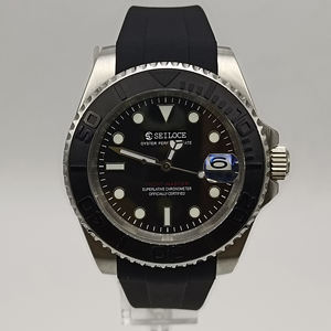 Reloj Mecánico SEILOCE para Hombre, de Acero Inoxidable, con Movimiento NH35, Diseño Clásico, Deportivo, de Lujo e Impermeable - Product Image 1