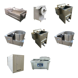 Machine de fabrication de frites, ligne de transformation de frites, appareil entièrement automatique pour pommes de terre - Product Image 2