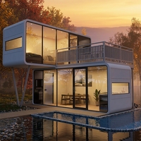 Maison mobile préfabriquée Apple Cabin, petite maison personnalisée pour l'hébergement touristique en plein air