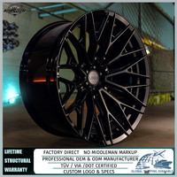 Jantes en alliage personnalisées Vossen HFX-6 24x10 6x135 pour Ford F150 King Ranch Expedition Timberline Bronco Outer Banks Utility Pro