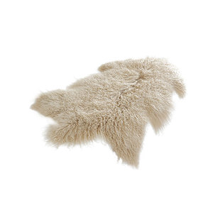 Piel de Oveja Mongola 100% Genuina con Pelo Largo y Rizado, Placa de Piel Natural, Alfombra Suave y Esponjosa de Piel de Cordero Tibetano para Decoración del Hogar - Product Image 4