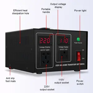 500VA 2000VA 3000VA Inverters And Converters 110v To 220