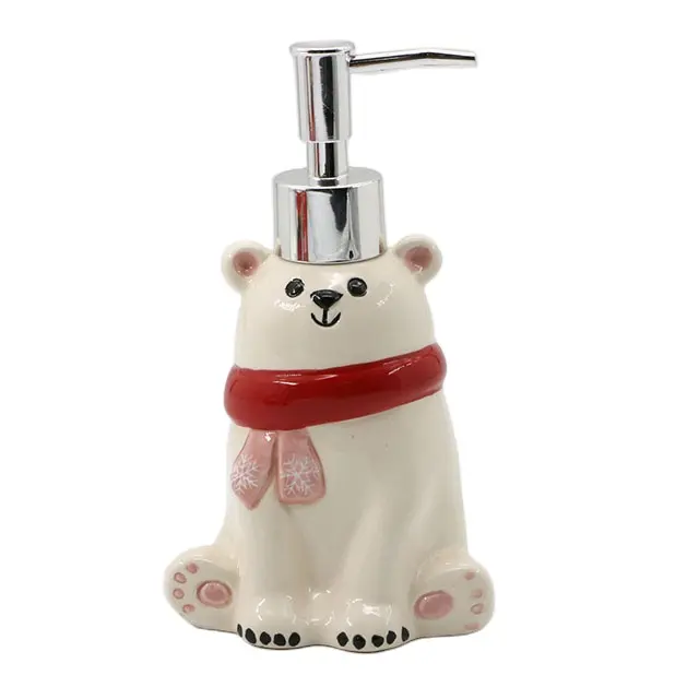 Attractive Price Christmas snowman Ceramic Bathroom Accessories for home