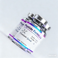 Autocollants en vinyle haute définition personnalisés, étiquettes imperméables de 2 ml, 10 ml, 15 ml pour poudre de peptide