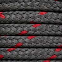 Câble de treuil synthétique Dyneema Yongxiang 6 mm UHMWPE, bobine de 50 m, 12 brins, haute résistance, pour remorquage ATV UTV tout-terrain
