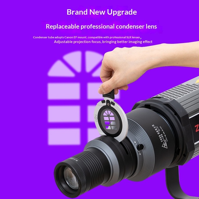 Zsyb New Arrival Yg60 Professional Level Shooting Gobo Proiector Photo Studio Accessories for Photography Light Snoot
