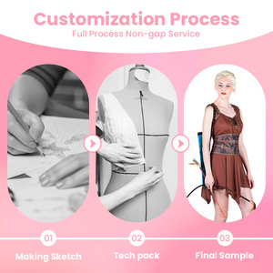 ชุดนักล่าผู้ใหญ่ ชุดเดรสสีน้ำตาลพร้อมชุดธนูและลูกศรสำหรับงานปาร์ตี้คอสเพลย์ - Product Image 3