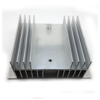 Profilé en aluminium industriel poli série 6000, dissipateur thermique anodisé avec usinage CNC