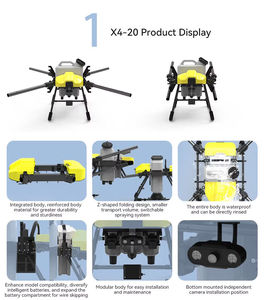Large RC Payload Agriculture Spraying Drone Professional Agricultural Protection UAV For Pesticide Farm Crop Sprayer - Product Image 5