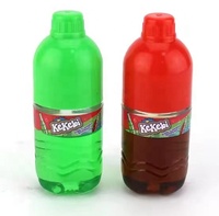 Bonbons liquides en spray multicolores SLEZI Halal, saveur fruitée, en bouteille de soda, pour enfants, durée de conservation 24 mois, marque OEM personnalisée