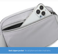 Nouvelle sacoche de yoga transfrontalière imperméable en nylon léger pour sports de plein air, sac messager tendance avec fermeture à cordon