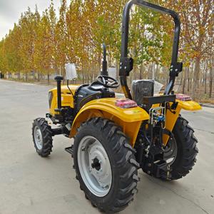 Mini Tractor Agrícola 4x4 al Mejor Precio, en Venta, Tractores de Jardín en Oferta, Mini 4x4 de 60HP 70HP con Tracción en las 4 Ruedas, Tractor para Huertos - Product Image 6