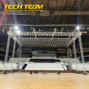 Nhiệm vụ nặng nề 1010*580mm Nhôm sân khấu giàn mái giàn cho buổi hò<span class=keywords><strong>a</strong></span> nhạc tán sân khấu nền tảng sự kiện ngoài trời - Product Image 3