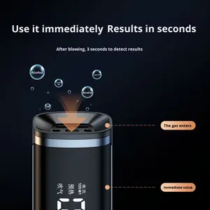 Hochpräziser tragbarer berührungs loser Alkoholtester-Alkohol <span class=keywords><strong>tester</strong></span> - Product Image 3