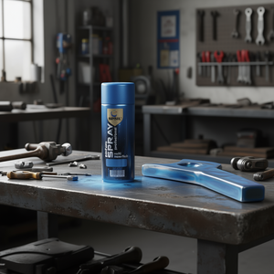 Spsil Spray Paint 200Ml Multi Surface Metal Wood Craft Blue Glossy Finish - Product Image 2