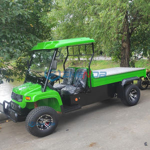 Disesuaikan kargo hijau Jeep transportasi khusus tahan lama multiguna listrik Jeep oleh produsen - Product Image 2