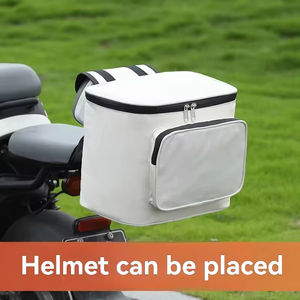 Sac de rangement arrière pour vélo électrique en tissu Oxford imperméable, grande capacité, portable, accessoires de vélo à suspendre en intérieur - Product Image 2