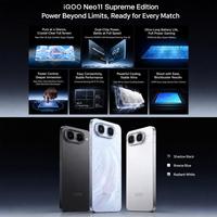 Smartphone VIVO IQOO Neo11 Ultra 5G 16 Go + 512 Go 6,83 pouces Android 16 OriginOS 6 Dimensity 9500M Octa Core avec NFC OTG