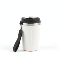 Gobelet isotherme anti-renversement avec base à ventouse, 380 ml, 510 ml, affichage LED de la température, doublure en acier inoxydable intelligent, tasse à café