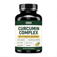 Capsules de Curcumine en Gros OEM/ODM 1500mg – Complément pour le Soin des Articulations et du Corps – Capsules Santé à Marque Privée